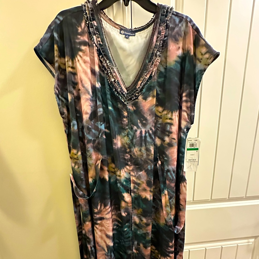 Democracy Tie-Dyed Maxi Dress